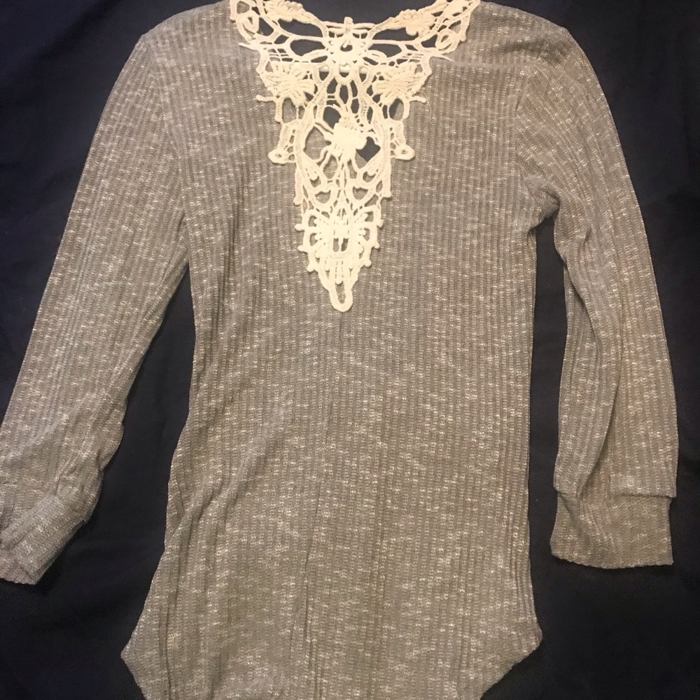 Lacy long sleeve